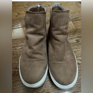 UGG Chestnut Brown Suede Slip-On Ankle Booties
